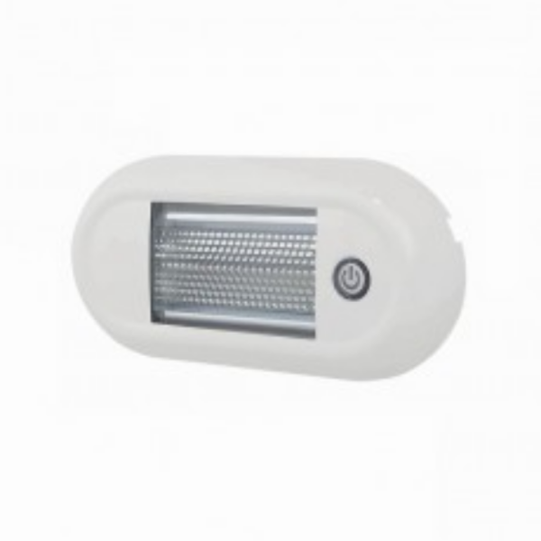 Durite 0-668-68 Roof Lamp, Touch LED White, IP67, ECE R10 - 12/24V PN: 0-668-68